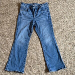 American Eagle Outfitters Blue Flare Jeans